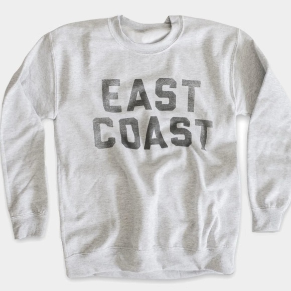 The Girl From Away Tops - EAST COAST Maritimes crew neck sweater size XS